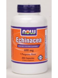 Now Foods, ECHINACEA ROOT 400 MG 250 CAPS