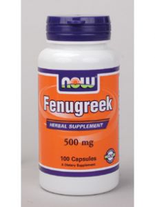 Now Foods, FENUGREEK 500 MG 100 CAPS