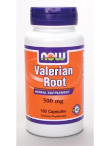 Now Foods, VALERIAN ROOT 500 MG 100 CAPS