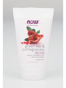 Now Foods, GREEN TEA & POMEGRANATE DAY CREAM 2 OZ