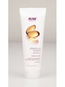 Now Foods, VITAMIN E CREAM 28,000 IU 4 FL OZ