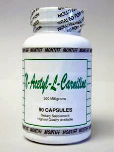 Montiff, N-ACETYL-L-CARNITINE 500 MG 90 CAPS