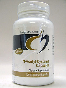 Designs for Health, N-ACETYL-CYSTEINE 900 MG 120 VCAPS