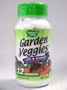 Nature's Way, GARDEN VEGGIES 60 VCAPS