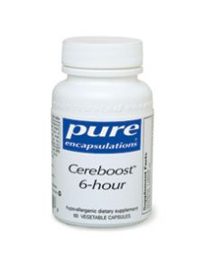 Pure Encapsulations, CEREBOOST 6-HOUR 60 VCAPS