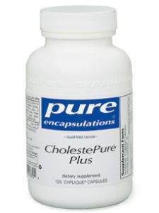 Pure Encapsulations, CHOLESTEPURE PLUS 120 VCAPS