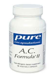 Pure Encapsulations, A.C. FORMULA II 120 VCAPS