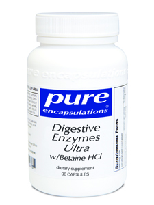 Pure Encapsulations, DIGESTIVE ENZYMES ULTRA W/ HCL 90 CAPS