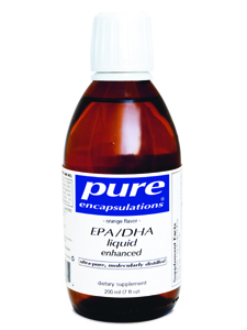 Pure Encapsulations, EPA/DHA LIQUID ENHANCED 200ML 