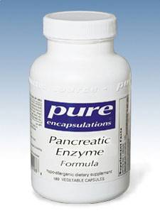 Pure Encapsulations, PANCREATIC ENZYME FORMULA 180 VCAPS