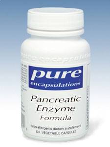 Pure Encapsulations, PANCREATIC ENZYME FORMULA 60 VCAPS