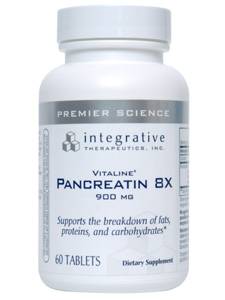 Integrative Therapeutics, PANCREATIN 8X 900 MG 60 TABS