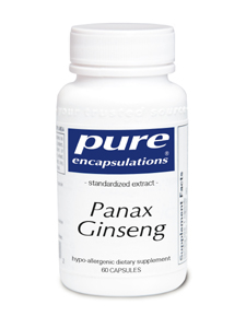 Pure Encapsulations, PANAX GINSENG 250 MG 60 CAPS