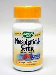 Nature's Way, PHOSPHATIDYL SERINE 100 MG 60 GELS