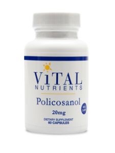 Vital Nutrients, POLICOSANOL 20 MG 60 VCAPS