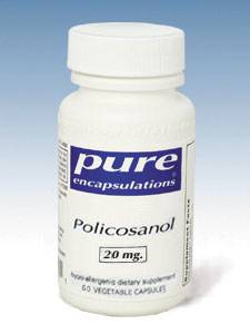 Pure Encapsulations, POLICOSANOL 20 MG 60 VCAPS