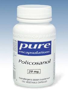 Pure Encapsulations, POLICOSANOL 20 MG 120 VCAPS