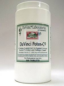 Davinci Labs, DAVINCI POTEN-C® 500 TABS