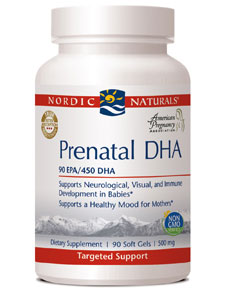 Nordic Naturals, PRENATAL DHA 500 MG 90 GELS