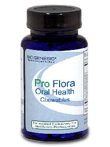 BioGenesis, PRO FLORA ORAL HEALTH CHEWABLE 30 TABS