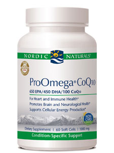 Nordic Naturals, PROOMEGA™ COQ10 1000 MG 60 GELS