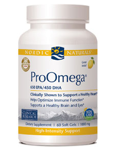 Nordic Naturals, PROOMEGA® LEMON 60 GELS