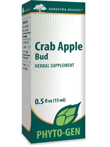 Genestra, CRAB APPLE BUD 0.5 FL OZ