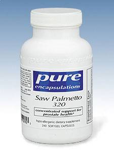 Pure Encapsulations, SAW PALMETTO 320 240 GELS