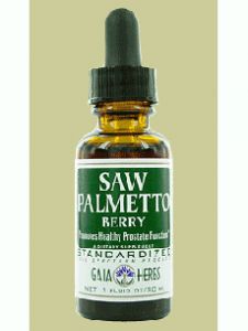 Gaia Herbs, SAW PALMETTO BERRY DRY 4 OZ