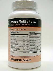 Genestra, MAXUM MULTI VITE 180 VEGCAP