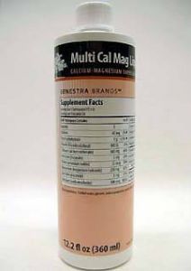 Genestra, MULTI CAL MAG LIQUID 12.2 OZ