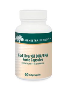 Genestra, COD LIVER OIL DHA/EPA FORTE 60 SOFTGELS
