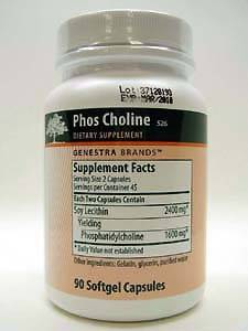 Genestra, PHOS CHOLINE 90 GELS