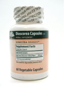 Genestra, DIOSCOREA CAPSULES 500 MG 60 VCAPS