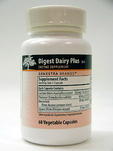 Genestra, DIGEST DAIRY PLUS 60 VCAPS