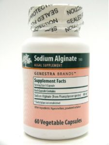 Genestra, SODIUM ALGINATE 400 MG 60 VCAPS