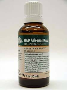 Genestra, HAD ADRENAL DROPS 1 OZ