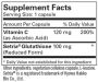 Metabolic meintenance L-Glutathione (Reduced) 100 mg