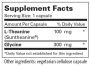 Metabolic meintenance L-Theanine 100 mg