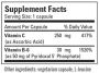 Metabolic maintenance Pyridoxal 5' Phosphate  (P-5-P) 50 mg