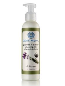 Lotus Moon, GREEN TEA/LAVENDER CLEANSING MILK 6.2OZ