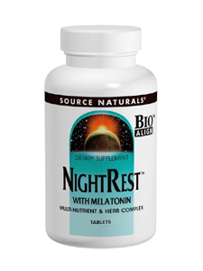 Source Naturals, NIGHTREST W/MELATONIN 50 TABS