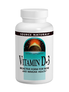 Source Naturals, VITAMIN D-3 1000 IU 200 TABS