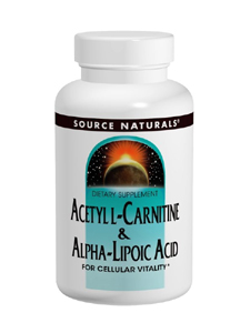 Source Naturals, ACETYL L-CARNITINE-ALPHA LIP. ACID 60TAB