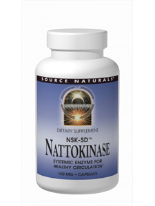 Source Naturals, NATTOKINASE 100MG 60 CAPS