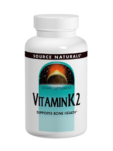 Source Naturals, VITAMIN K2 100MCG W/400 IU D-3 60 TABS