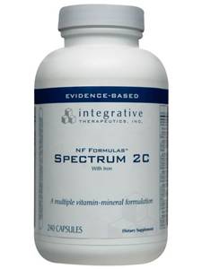 Integrative Therapeutics, SPECTRUM 2C WITH IRON 240 CAPS