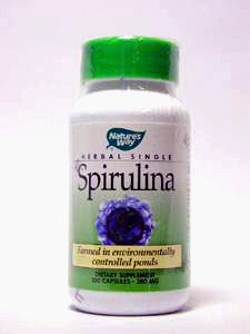 Nature's Way, SPIRULINA 380 MG 100 CAPS