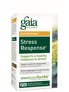 Gaia Herbs, STRESS RESPONSE 30 CAPS