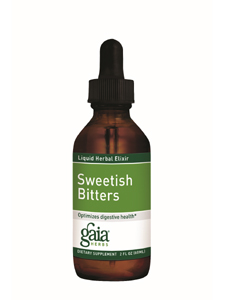 Gaia Herbs, SWEETISH BITTERS ELIXIR 2 OZ